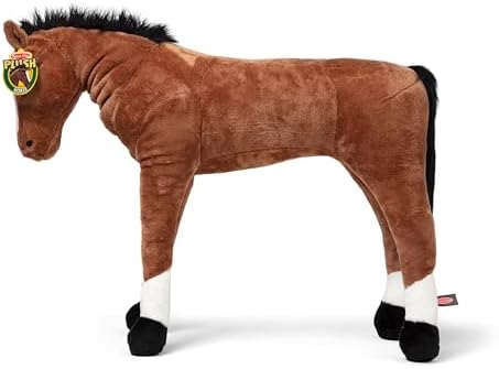 Melissa & Doug Melissa Doug Giant Horse - Lifelike Stuffed Animal nearly 3 feet tall