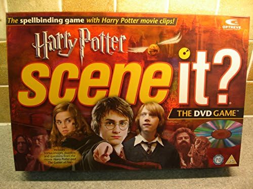 Mattel Harry Potter Scene It DVD Game With Bonus Images and Questions 2005 Edition by