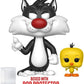 Funko Pop Animation Looney Tunes - Sylvester and Tweety Vinyl Figure Bundled with Pop Box