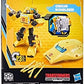 Transformers Buzzworthy Bumblebee War for Cybertron Deluxe Origin Bumblebee