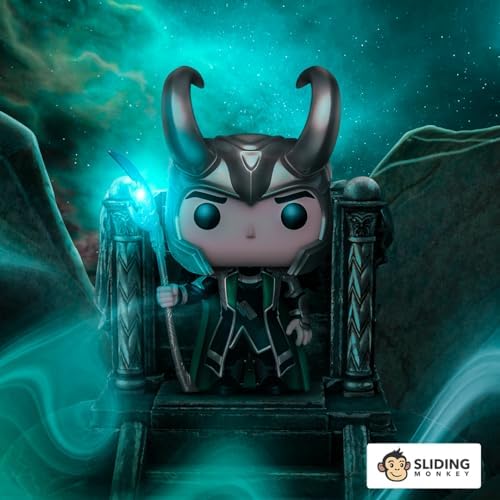 Funko Loki with Scepter Glow in The Dark