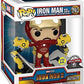 Funko Pop Iron Man 2 Iron Man MKIV with Gantry Glow-in-The-Dark Deluxe Vinyl Figure