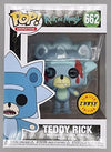 Funko Pop Animation Rick Morty Teddy Rick Vinyl Figure Chase Version