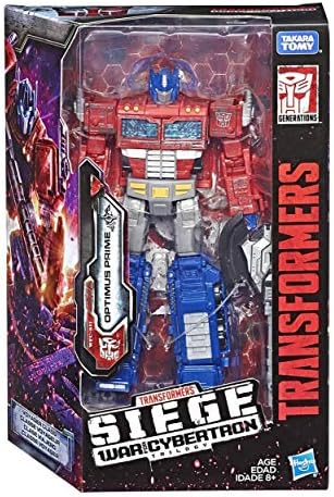 Transformers Generations War for Cybertron Siege Voyager Class WFC-S11 Optimus Prime