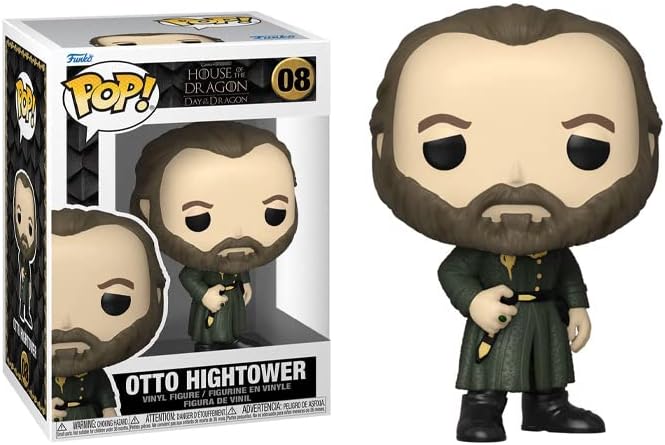 Funko POP House of Dragon - Otto Hightower Funko Vinyl Figure Bundled with Compatible Box