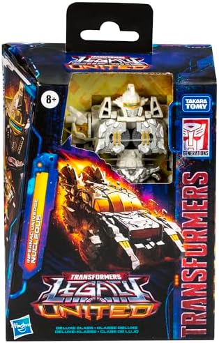 Transformers Legacy United Deluxe Class Infernac Universe Nucleous 5.5-inch Converting