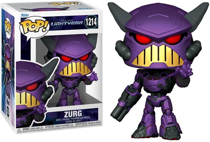 Funko POP Disney Pixar Lightyear - Zurg Funko Vinyl Figure Bundled with Compatible Box