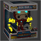 Funko Pop Iron Man 2 Iron Man MKIV with Gantry Glow-in-The-Dark Deluxe Vinyl Figure