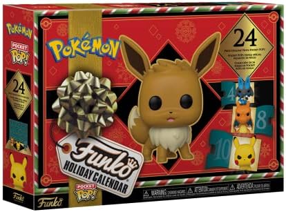 Funko Pop Vinyl Figure Pop Holiday Calendar - Charmander Salameche Glumanda - Pokemon 24 Pocket S - Collectable Vinyl Figure