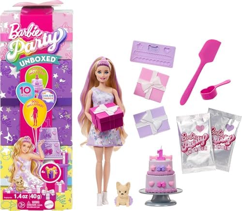 Barbie Party Unboxed Doll