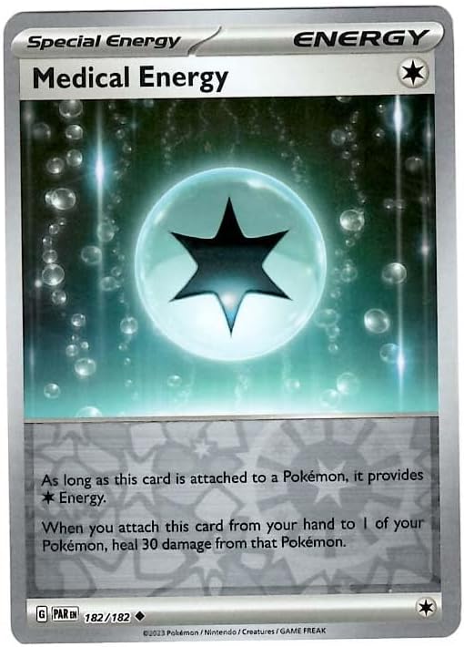 Pokemon - Medical Energy 182182 - Paradox Rift - Reverse Foil - Single Card