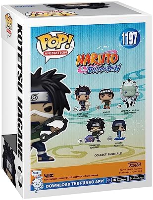 Funko Pop Animation Naruto - Kotetsu Hagane with Weapon