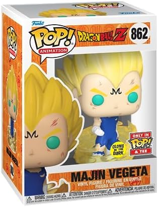 Funko Pop Tee Dragon Ball Z - Majin Vegeta - XS