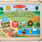 Melissa & Doug Melissa Doug Wooden Magnetic Matching Picture Game With 119 Magnets and