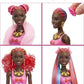 Barbie Color Reveal Glitter Hair Swaps Doll