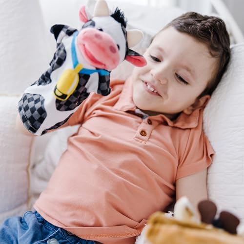 Melissa & Doug Melissa Doug Animal Hand Puppets Set of 2 4 animals in each - Zoo Friends