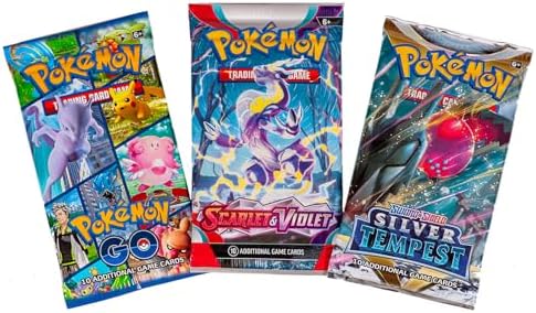 Pokemon TCG Value Pack - 3 Random Booster Packs 30 Cards Total. Chance at Rares Holofoils.