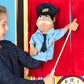 Melissa & Doug Melissa Doug Rescue Puppet Set - Police Officer and Firefighter - Soft Plush