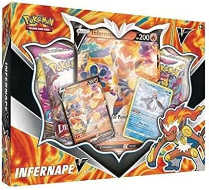 Pokemon Lost Origin Infernape V Box Set 4 Booster Packs promos