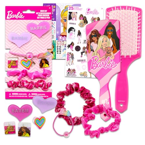 Disney Barbie Hair Set for - Barbie Hair Brush Barbie Hair Scrunchies Create a Face and