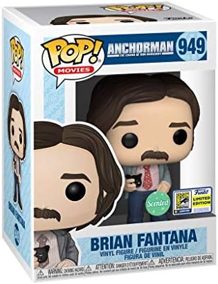 Funko Pop Movies 949 Anchorman Scented Brian Fantana 2020 Summer Convention