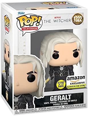 Funko POP TV Witcher - Geralt with Sword - Glow in The Dark - The Witcher - Collectable Vinyl Figure