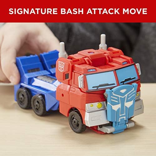 Transformers E3639 Cyberverse Action Attackers Ultra Class Optimus Prime Action Figure Toy