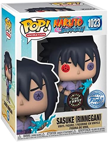 Funko Pop Naruto Shippuden Sasuke Uchiha Rinnegan wChidori Chase Figure AAA Anime