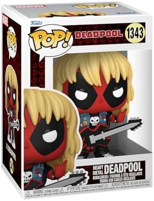 Funko POP Marvel Deadpool - Heavy Metal Band Member Band - Collectable Vinyl Figure