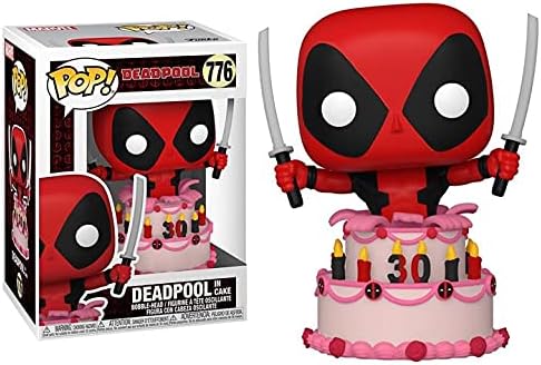 Funko POP Marvel Deadpool 30th - Deadpool in Cake Pop Vinyl Figure Bundled with