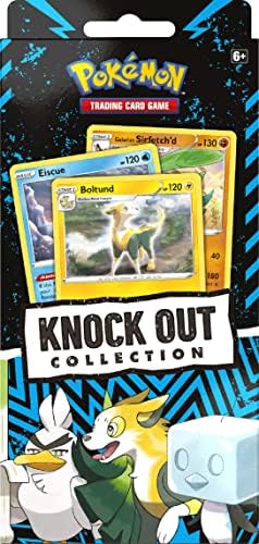 Pokemon TCG Knockout Collection Boltund Eiscue Galarian Sirfetch'd and 2 Booster Packs