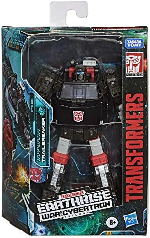 Transformers Generations War for Cybertron Earthrise Deluxe WFC-E34 Trailbreaker Action