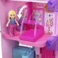 Polly Pocket Barbie aPolly Pocket Dreamhouse Compact Dollhouse Playset