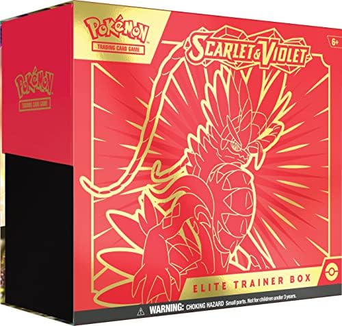 Pokemon TCG Scarlet and Violet Elite Trainer Box - Koraidon Red 1 Full Art Promo Card 9