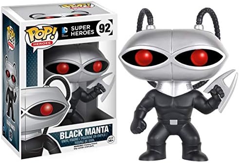 Funko POP Heroes Black Manta Action Figure