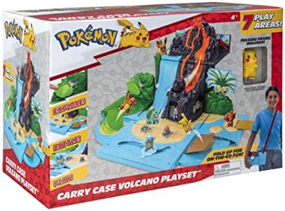 Pokemon POKAMON Carry CASE Volcano PLAYSET