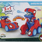 MARVEL Spidey and His Amazing Friends Spidey-Rex Racer - 8-Inch Vehicle
