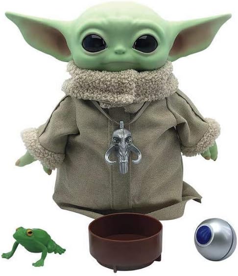 Star Wars The Child Baby Yoda The Mandalorian with 4 Accessories 12" Tall.