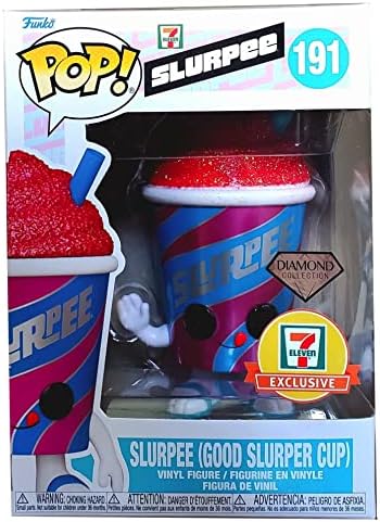 Funko Pop Slurpee Good Slurper Cup 191 Diamond 7 Eleven 2022
