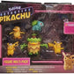 Pokemon Detective Pikachu Battle Figure 6Pc Multipack - Comes with Two 2 Pikachu 2