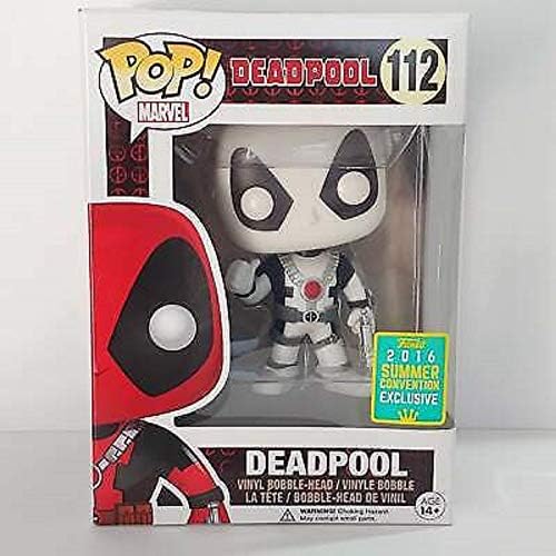 Funko POP Black and White Deadpool 112 Summer Convention