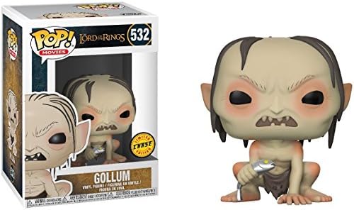 Funko Gollum Chase Edition Lord of The Rings x Pop Movies Vinyl Figure 1 Pet Plastic