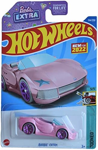 Hot Wheels Barbie Extra Tooned 55 Pink