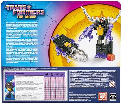 Hasbro s - The Transformers The Movie - Transformers Retro - Shrapnel Converting Action