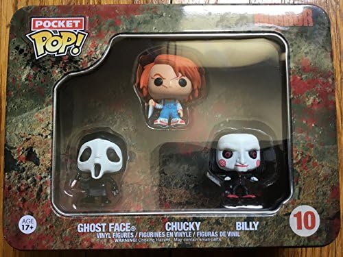 Funko Pocket POP Horror - Ghostface Chucky Billy Toy FigureMulticolor