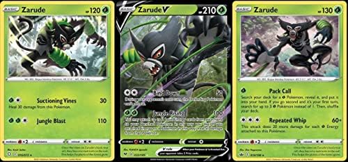 Pokemon Zarude V 022185 - Vivid Voltage - Chilling Reign - Shining Fates - Pokemon 3 Card