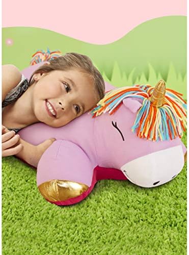 Little Tikes Unicorn Pillow Racer Ride-On Toy for Ages 1.5 Years and Up Large Pink