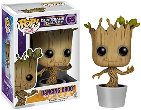 Funko POP Marvel Guardians of The Galaxy - Dancing Groot Funko Pop Vinyl Figure Bundled