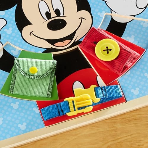 Melissa & Doug Melissa Doug Mickey Mouse Clubhouse Wooden Basic Skills Board - Zip Lace