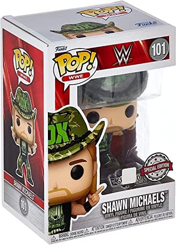 Funko Shawn Michaels D-Generation X Survivor Series '09 with Pin WWE Pop Vinyl Figure -